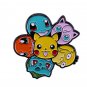 Pokemon Characters Pin Pikachu 1999 2000 TV Movie Heroes Anime Cartoon Badge