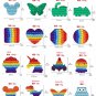 Antistress toy Simple Dismil Rainbow Pushp Popit Bubble Fidget Packaging Gift Toy