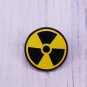 Nuclear Radiation symbol pin remaid you to be cautious