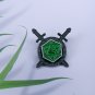 D20 Dice enamel pin RPG gamer jewelry geek nerdy gift
