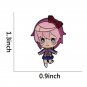 Make life more energetic with this Sayori pin which stands for youth sunshine and happiness