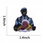 Creepshow 'Father's Day' Enamel Pin 80s Cult Classic Horror Movie Jewelry