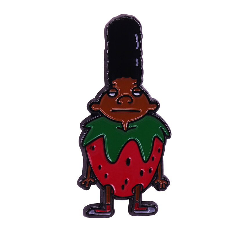 Gerald enamel pin cute Arnold anime character brooch