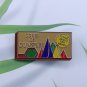 Cones Of Dunshire enamel pin the convoluted tabletop game invented by Ben Wyatt on Parks