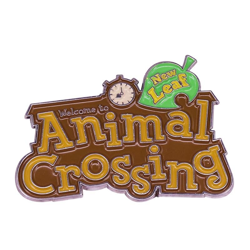 Using this Animal Crossing leaf Pin to celebrate the new animal islands.Who will be our next lover