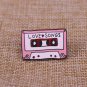 Love Songs Pin Cassette Tape Lover Retro Music Creative Art Badge Symbol Emblem