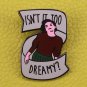 David Lynch Twin Peaks Pin Agent Cooper Log Lady Wooden Gotta Light Fire Walk Woodsman Audrey