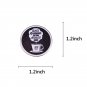 Diner RR pin midnight moonless night Starry Coffee cup  Agent Cooper David Lynch's Twin Peaks