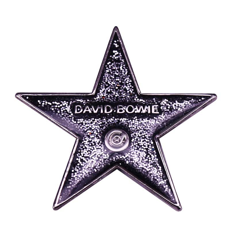 David Bowie Let's Dance pin Ziggy Stardust Artist Cat music art jewelry gift person emblem label