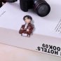Attack on Titan Pin Captain Levi Popular Japan Anime Cool Survey Corps Badge Manga Fans