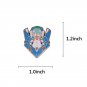 Classic Anime Soryu Asuka Ayanami Rei Mecha Pin Lapel Pins Cartoon Anime Badge Jewelry