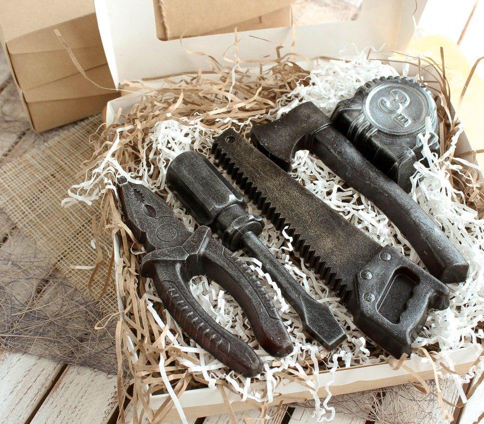 Large gift set from handmade soap