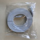 Cat 6 Ethernet Cable 10 ft - Flat Internet Network LAN Patch Cord