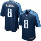 Youth Tennessee Titans #8 Marcus Mariota 2019 Game Stitched Jersey Navy