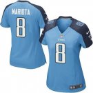 Women's Tennessee Titans #8 Marcus Mariota 2019 Game Stitched Jersey Light Blue