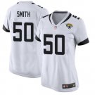 Women's Jacksonville Jaguars #50 Telvin Smith 2019 Game Stitched Jersey White
