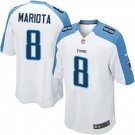 Men's Tennessee Titans #8 Marcus Mariota 2019 Game Stitched Jersey White