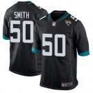 Men's Jacksonville Jaguars #50 Telvin Smith 2019 Game Stitched Jersey Black
