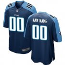 Youth Tennessee Titans  Custom 2019 Game Stitched Jersey Navy