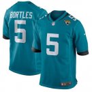 Men's Jacksonville Jaguars #5 Blake Bortles 2019 Game Stitched Jersey Teal