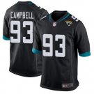 Youth Jacksonville Jaguars #93 Calais Campbell 2019 Game Stitched Jersey Black