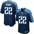 Youth Tennessee Titans #22 Derrick Henry 2019 Game Stitched Jersey Navy