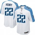 Men's Tennessee Titans #22 Derrick Henry 2019 Game Stitched Jersey White
