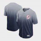 Youth New York Yankees #2 Derek Jeter Blank Drift Fashion Jersey