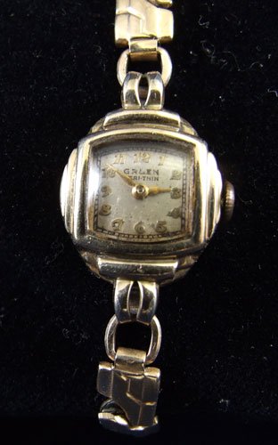 Vintage Gold Ladies Gruen Wristwatch Watch Veri Thin
