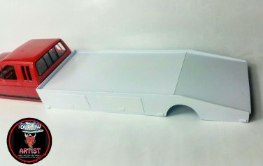 Ramp Bed (open-air single axle) 1/24 1/25 Scale