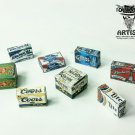 DIORAMA Beer cases/boxes ASSORTMENT 1/24 1/25 Scale