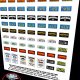 License Plate Sets (1/24-1/25 scale)