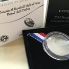 2014 National Baseball Hall of Fame Proof Clad Half-Dollar