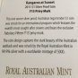 2011 $1 Silver Proof Coin Kangaroo at Sunset F15