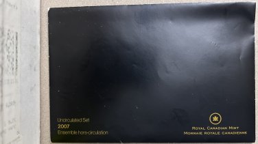 2007 RCM Uncirculated Coinage Set