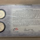 2008 First Day Coin Cover John Quincy Adams 2008 First Day Coin Cover John Quincy Adams