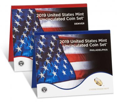 2019 US Mint Uncirculated Coin Set "19RJ"