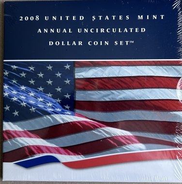 2008 US Mint Annual Uncirculated Dollar Coin Set