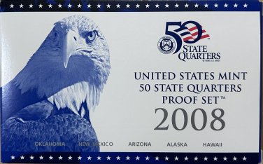 2008 50 State Quarters Proof Set "Q08"