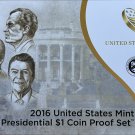 2016 Presidential $1 Coin Proof Set "16P3"