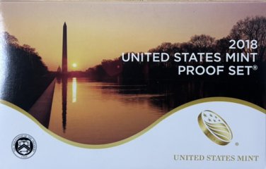 2018 United States Mint Silver Proof Set "18RH"