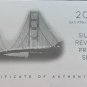 2018 San Francisco Mint Silver Reverse Proof Set "18XC"