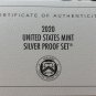 2020 United States Mint Silver Proof Set "20RH"