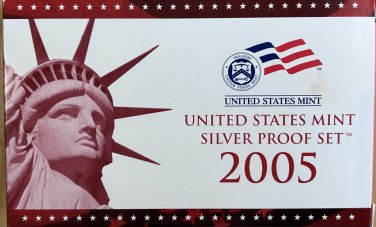 2005 United States Mint Silver Proof Set "V50"