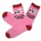 A Pair of Women's Hi Loser Shortie Socks  (lib)