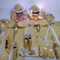 Golden stiltswalker Mirror man , mirror man performance costume suit