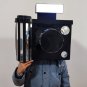 Mirror camera helmet