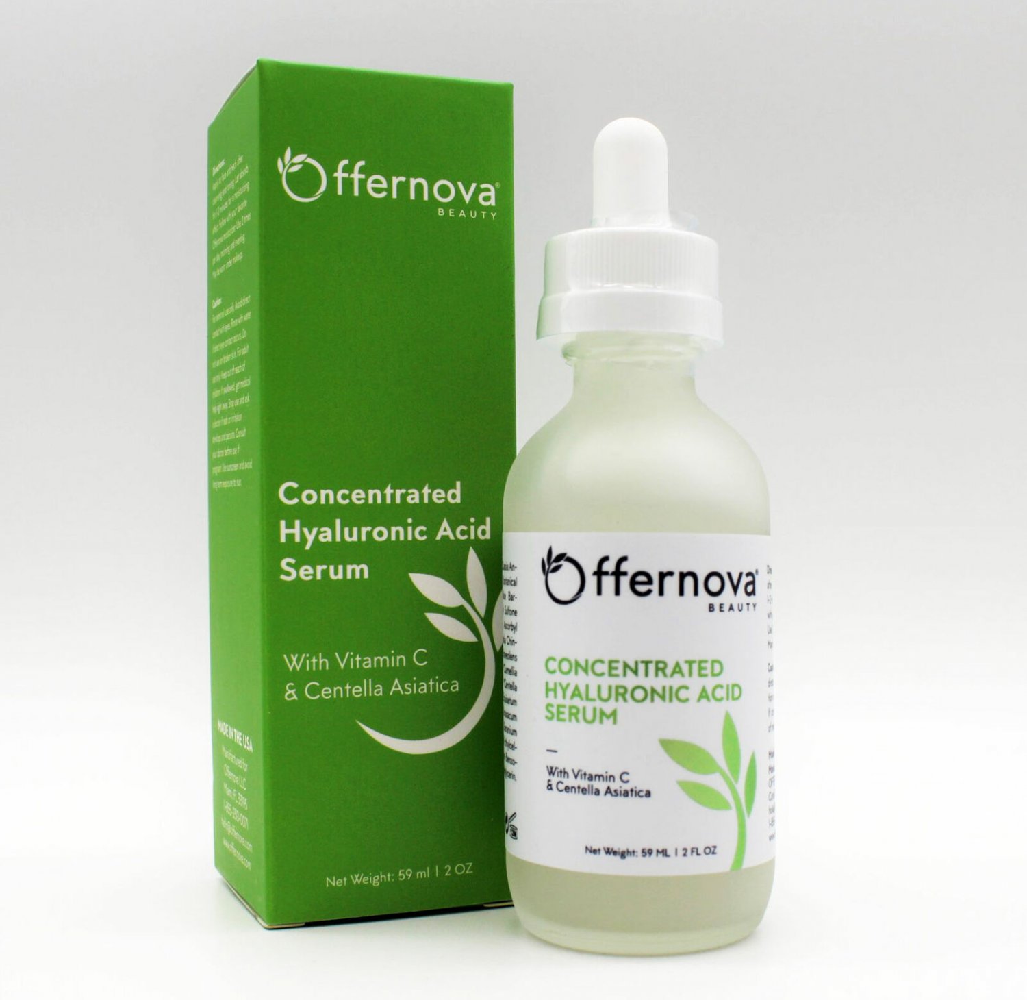 Offernova Beauty Concentrated Hyaluronic Acid Serum Vitamin C Centella