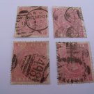 5 Shilling Victorian Postage Stamps
