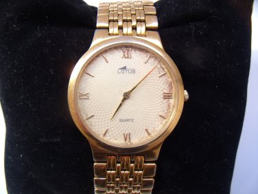 Lotus Quartz mans Watch Vintage